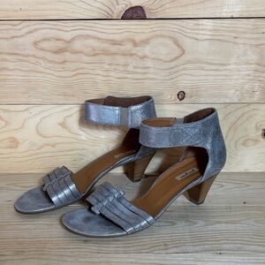 Paul Green Elegant Silver platinum Women's Heels‎ size US 10